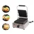 Commercial Single Head Double Side Grill Sandwich Griller, 2200W